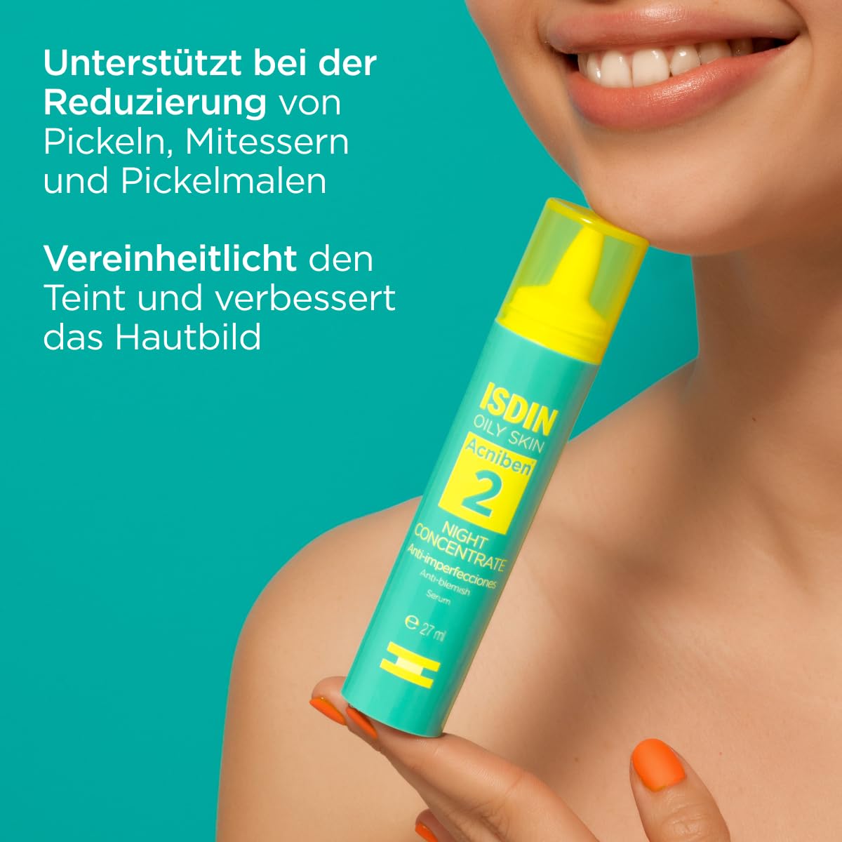 ISDIN Acniben Night Concentrate Serum 27ml fettige Haut
