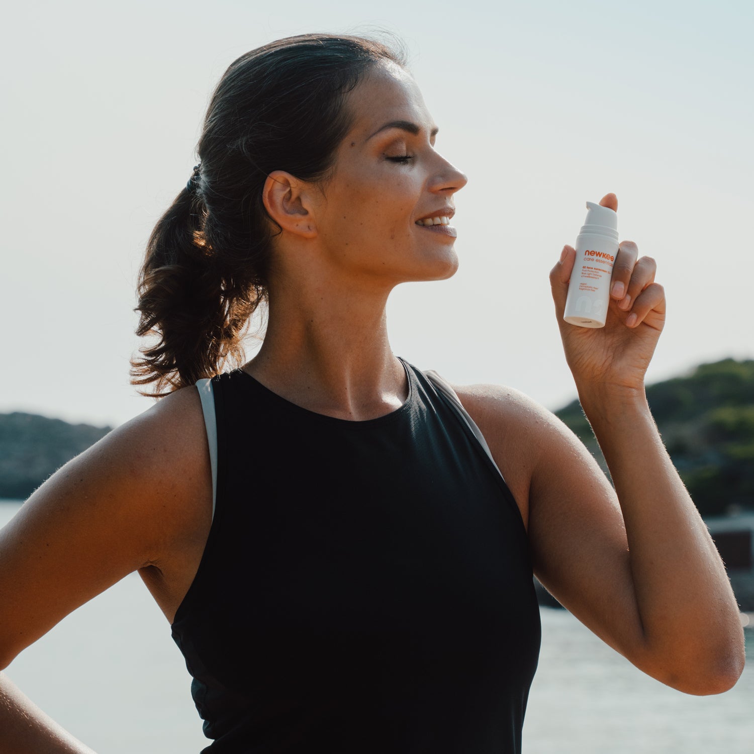 newkee all day active Bundle Sonnenschutz-Set mit Tasche wasserfest