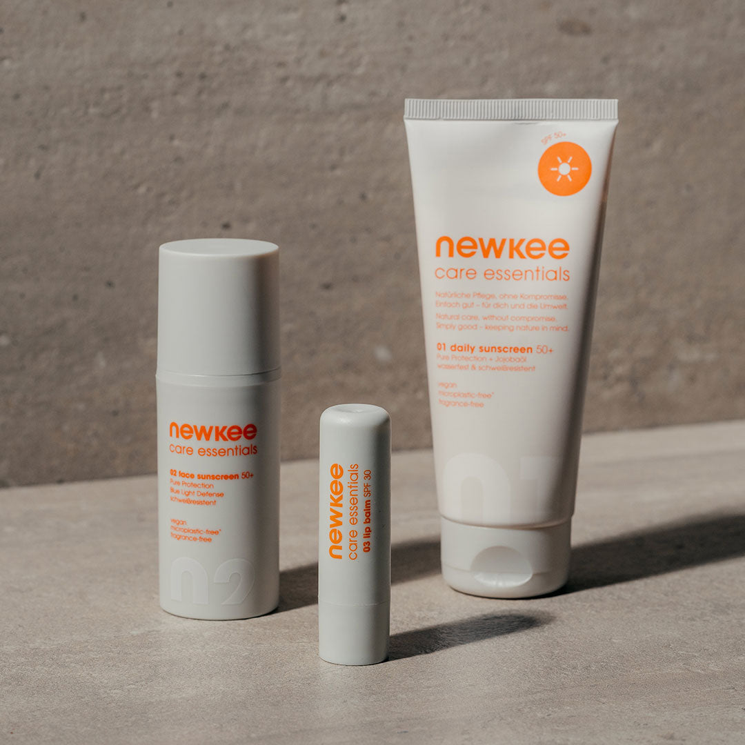newkee sun care bundle+ Sonnenschutz-Set 3-teilig wasserfest