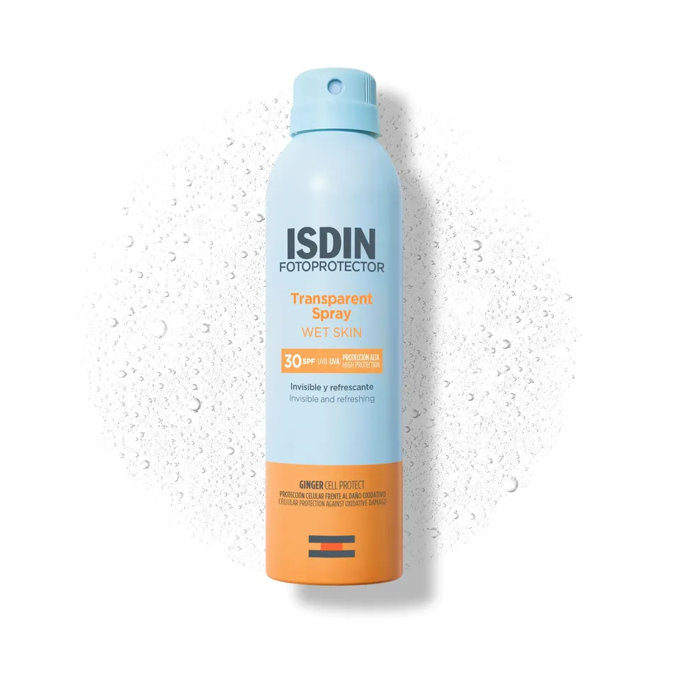 ISDIN Fotoprotector Wet Skin Sonnenspray LSF 30 250ml wasserfest
