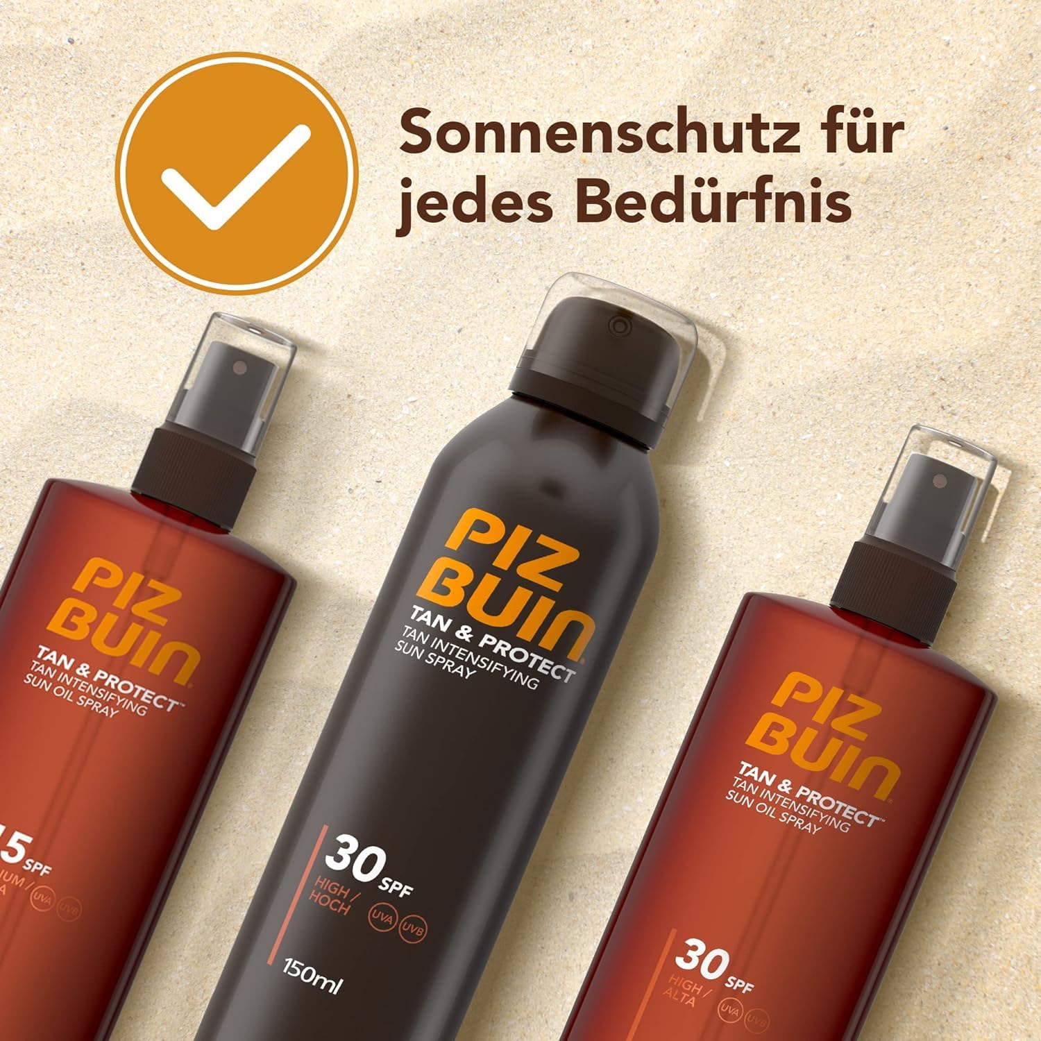 Piz Buin Tan & Protect Bräunungsöl-Spray LSF 30 150 ml