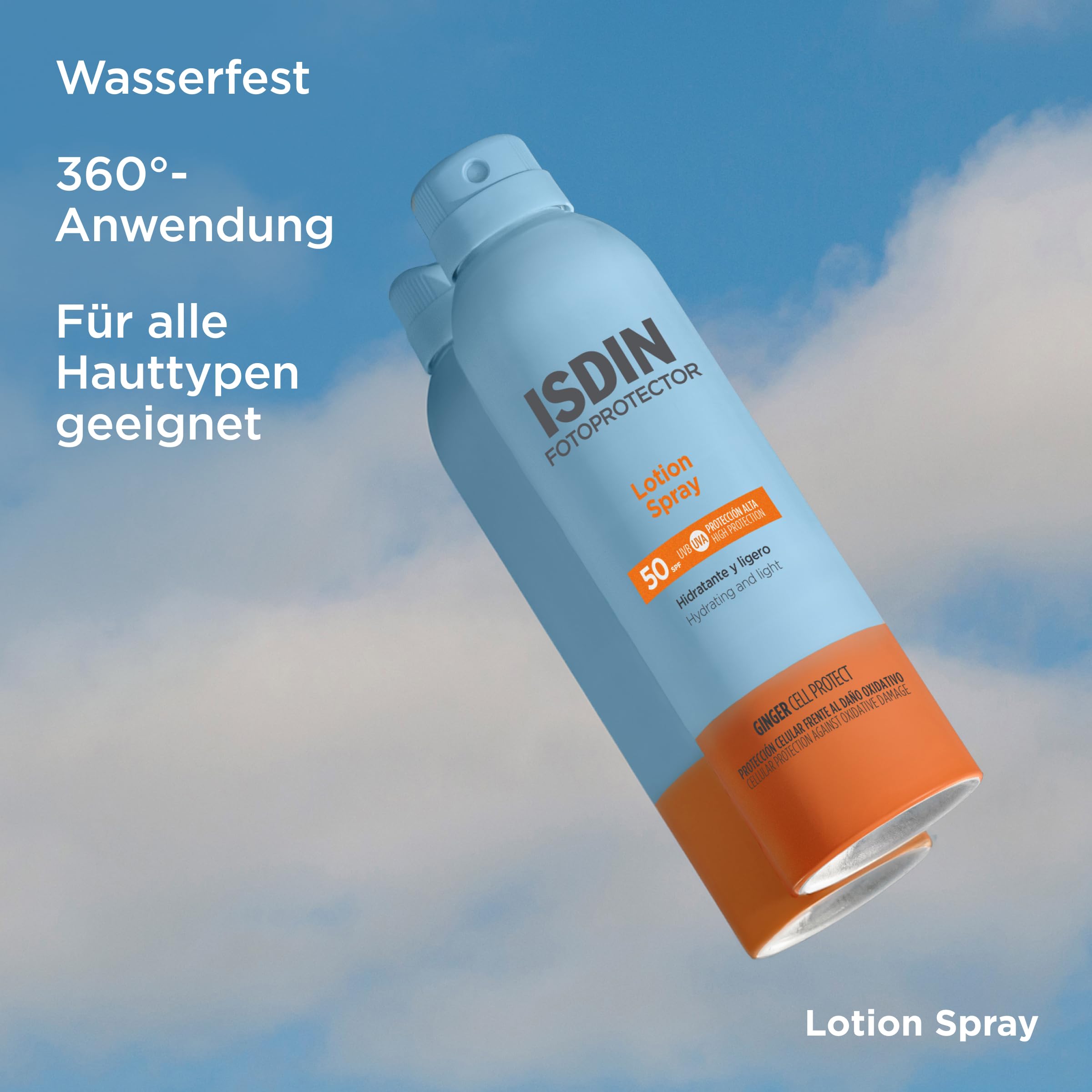 ISDIN Fotoprotector Lotion Sonnenspray LSF 50 250ml trocken
