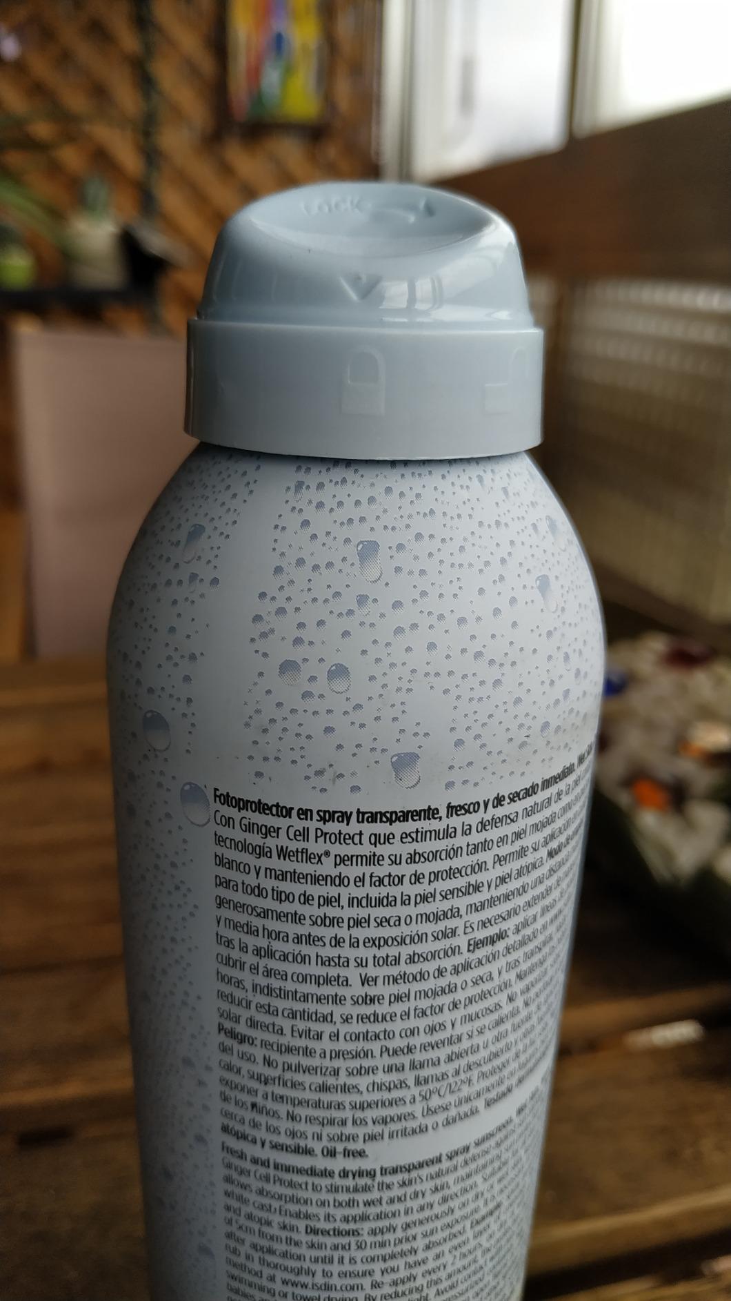 ISDIN Fotoprotector Wet Skin Sonnenspray LSF 30 250ml wasserfest