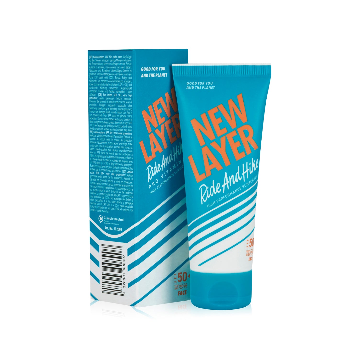 NEW LAYER Pro Vitamin D Gesichtssonnencreme LSF 50+
