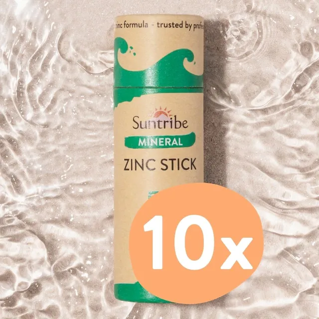 Suntribe Zinc Sun Stick SPF 50 Sonnenstick Mint Green 10x30 g