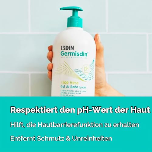 ISDIN Germisdin Aloe Vera Badegel 500 ml seifenfrei