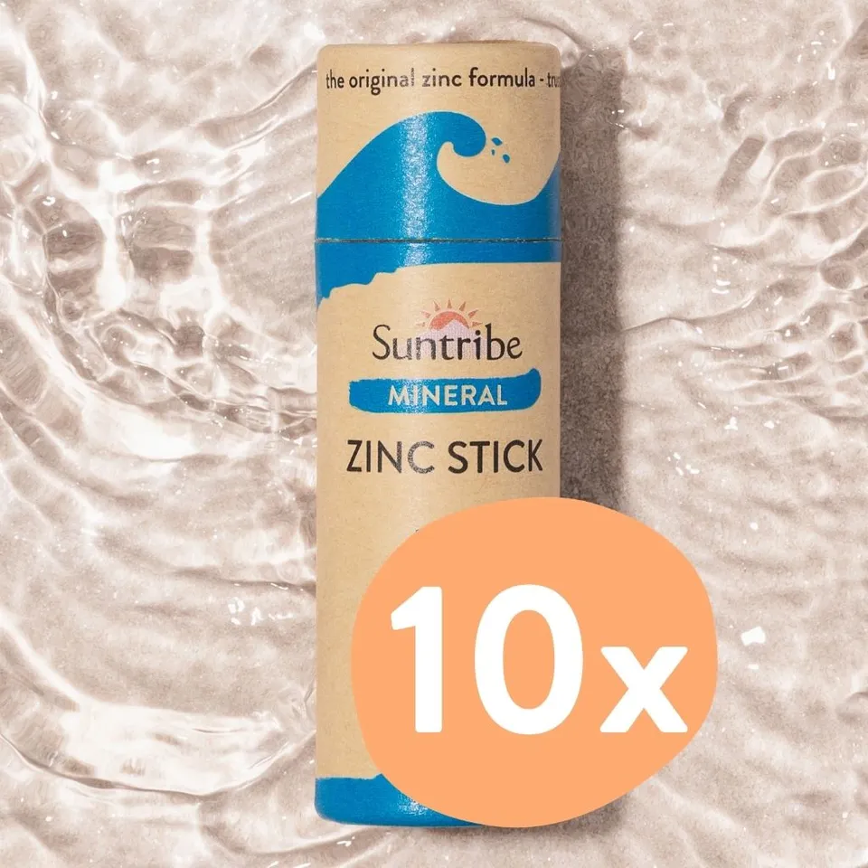 Suntribe Zinc Sun Stick Sonnenstift LSF50 Ocean Blue 10x30g