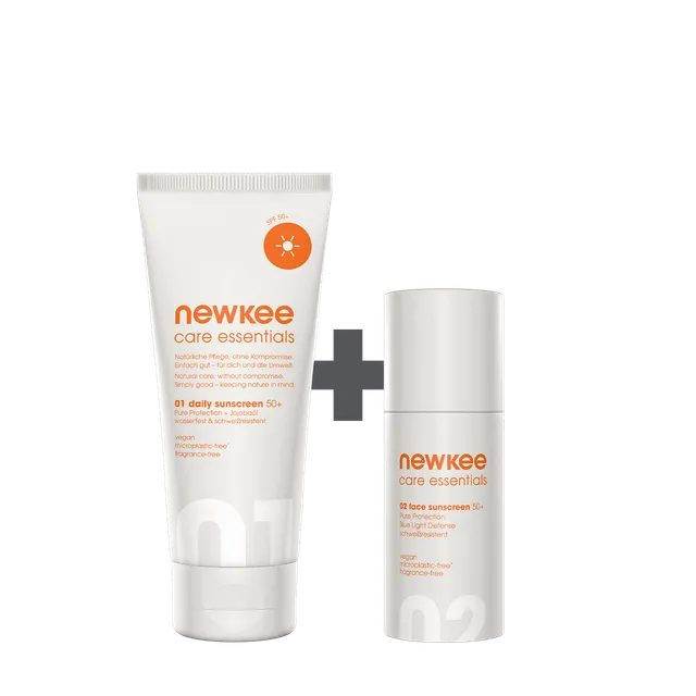 newkee sun care bundle Sonnenschutz-Set LSF 50+