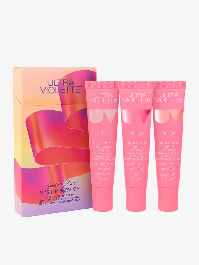 Ultra Violette Vi's Lip Service Lippenbalsam Set SPF50 3er getönt