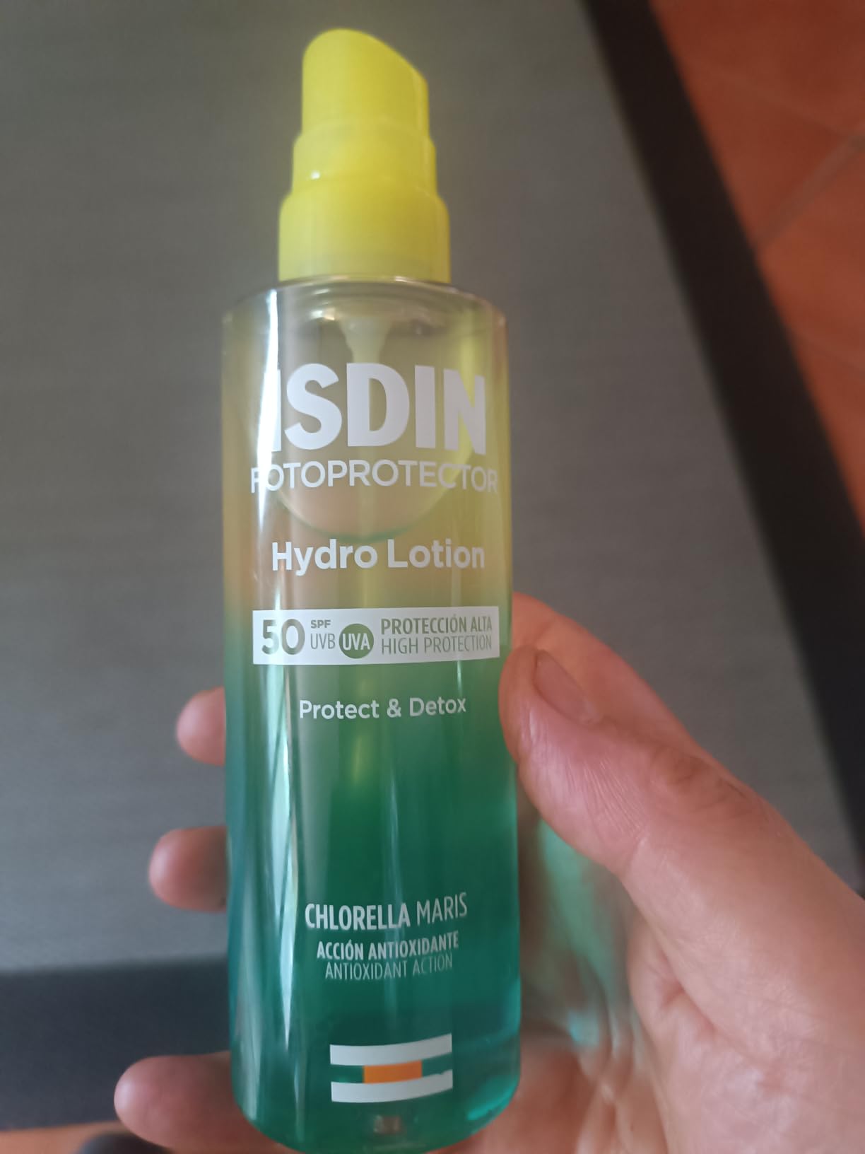 ISDIN Hydrolotion Sonnenschutz LSF 50 Körper 200 ml biphasisch