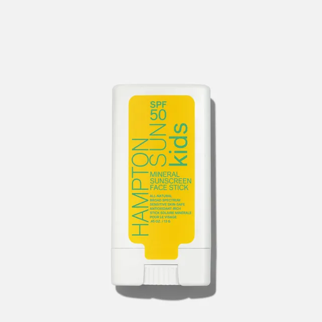 Hampton Sun Kids SPF 50 Mineral Sun Stick Gesicht transparent