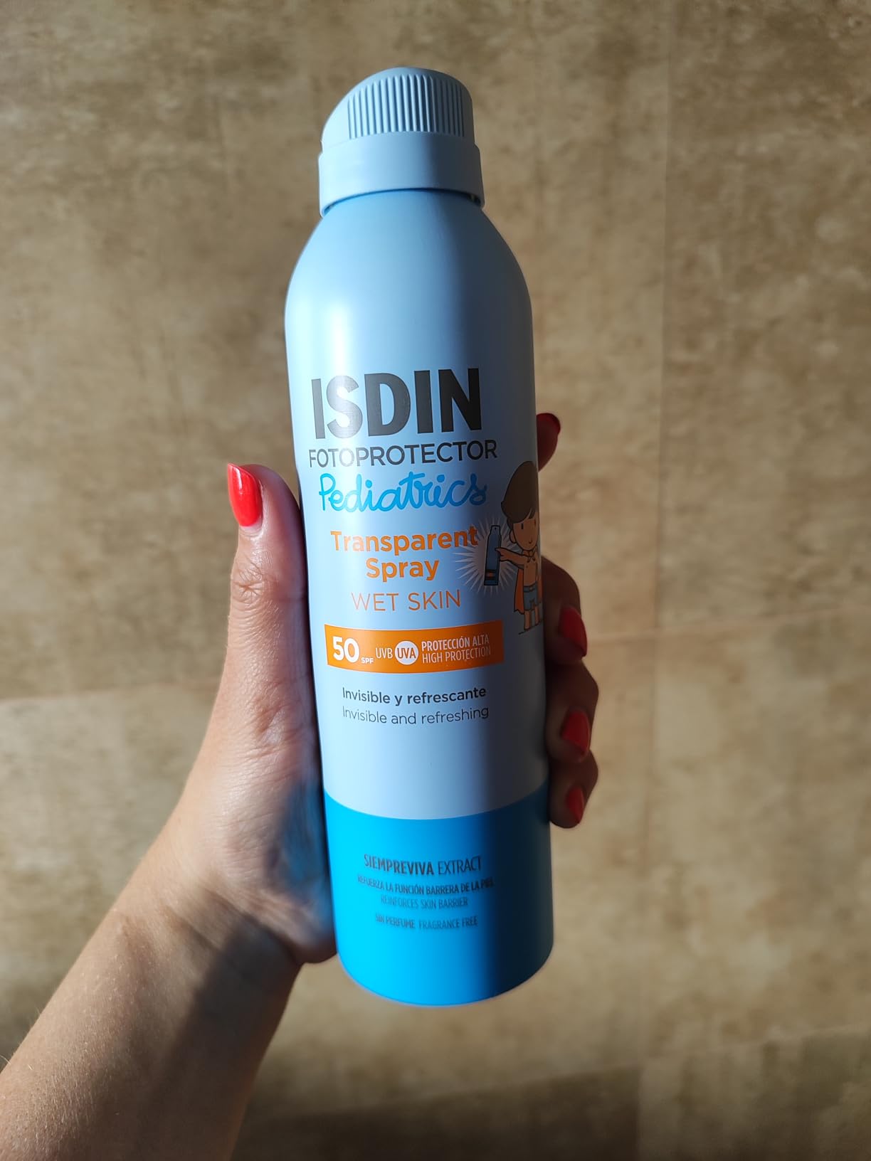 ISDIN Pediatrics Fusion Water LSF 50 Sonnencreme 50 ml ultraleicht