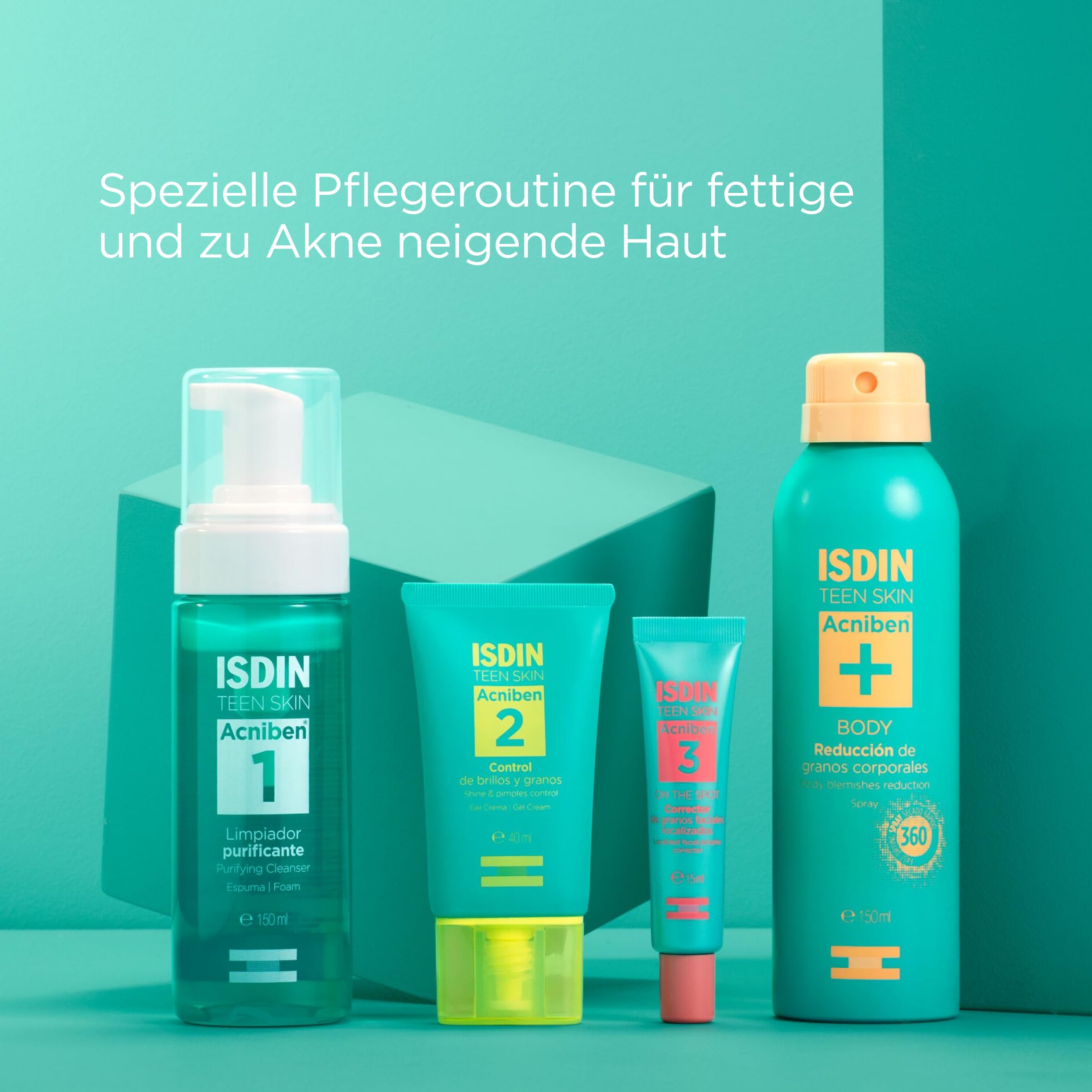 ISDIN Acniben Foam Reinigungsschaum 150ml unreine Haut