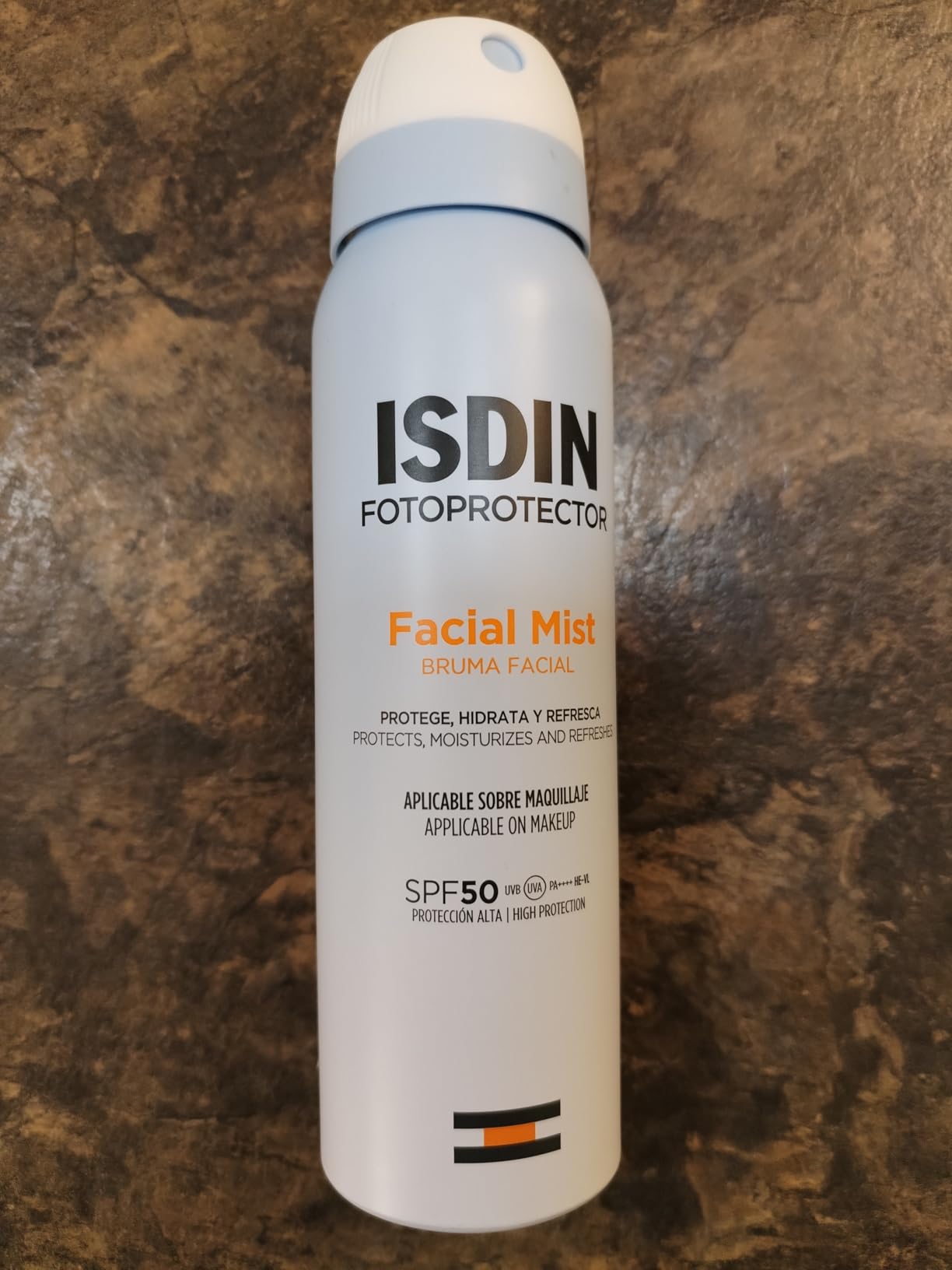 ISDIN Facial Mist Sonnenspray 100ml LSF 50 Make-up
