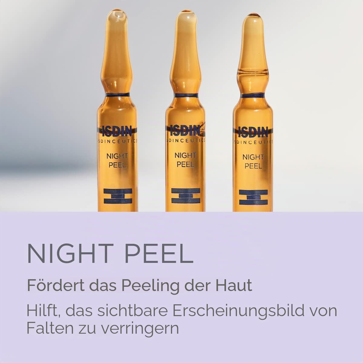 ISDIN Isdinceutics Night Peel Peeling 10 Ampullen Glykolsäure
