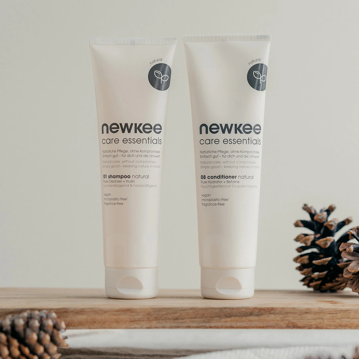 newkee Hair Care Bundle Shampoo + Conditioner Set silikonfrei