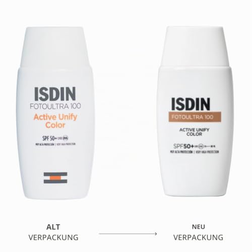 ISDIN Fotoultra Active Unify Color Sonnencreme LSF50+ 50ml