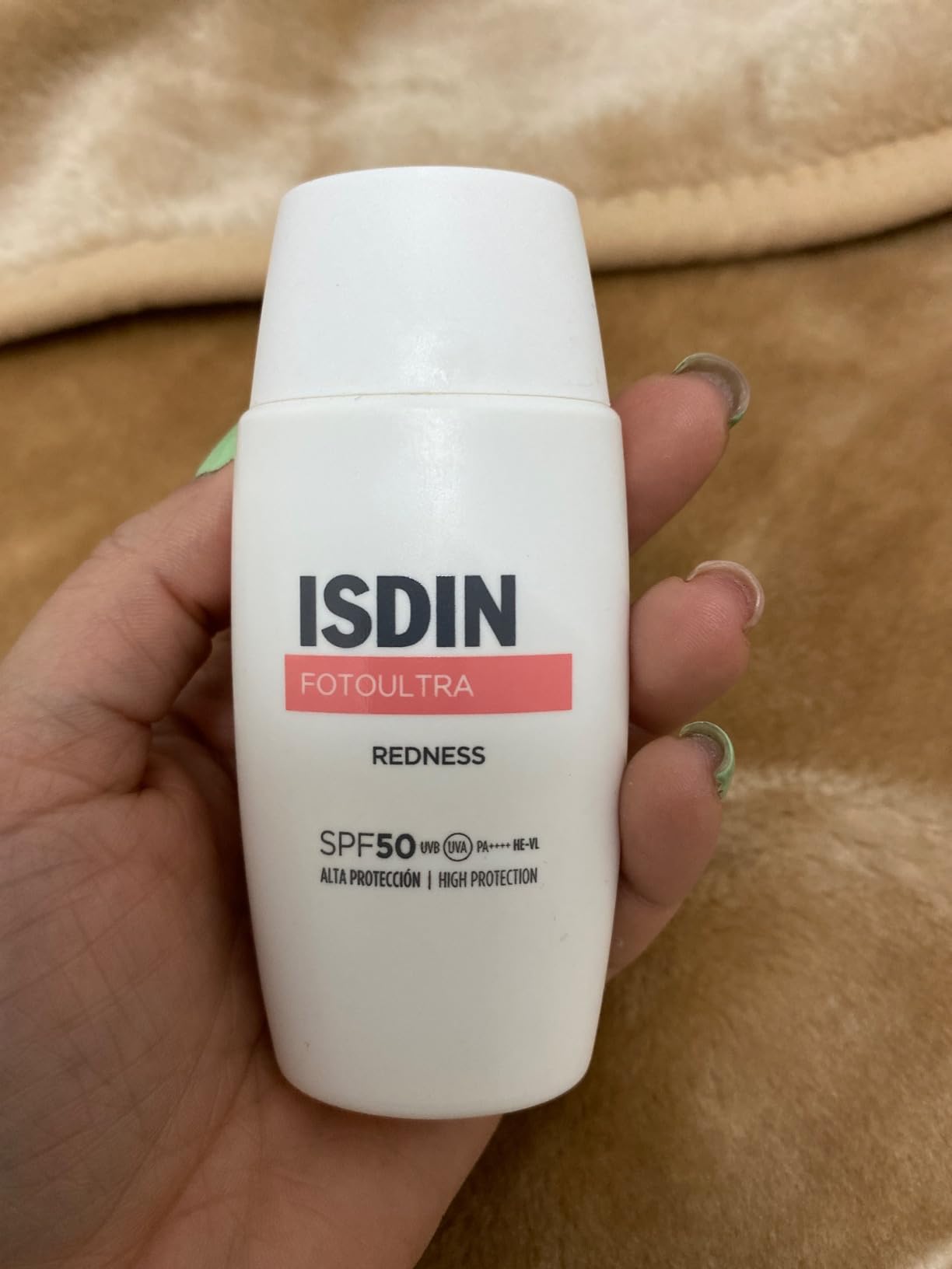 ISDIN Foto Ultra Redness Creme LSF50 50ml bei Rötungen