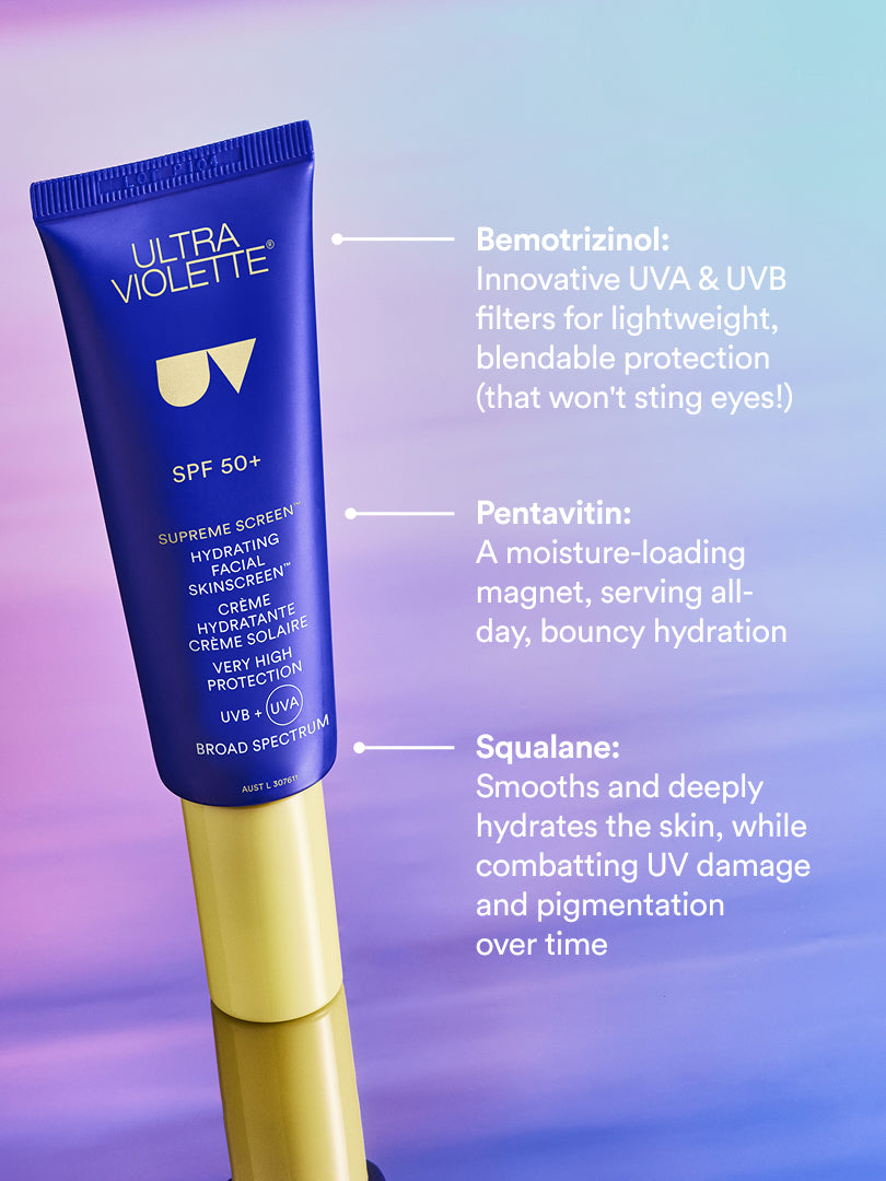 ULTRA VIOLETTE Supreme Screen Gesichtssonnencreme LSF 50+ 50ml hydratisierend