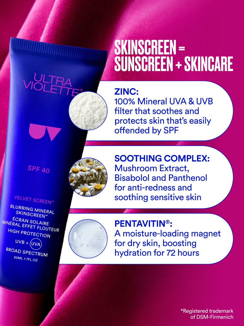 Ultra Violette Velvet Screen Mineralcreme SPF40 50ml