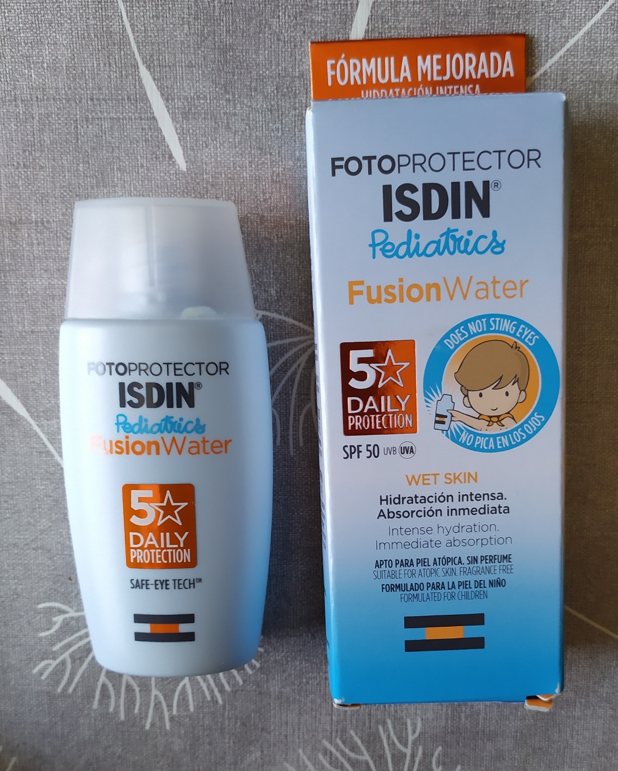 ISDIN Pediatrics Fusion Water LSF 50 Sonnencreme 50 ml ultraleicht