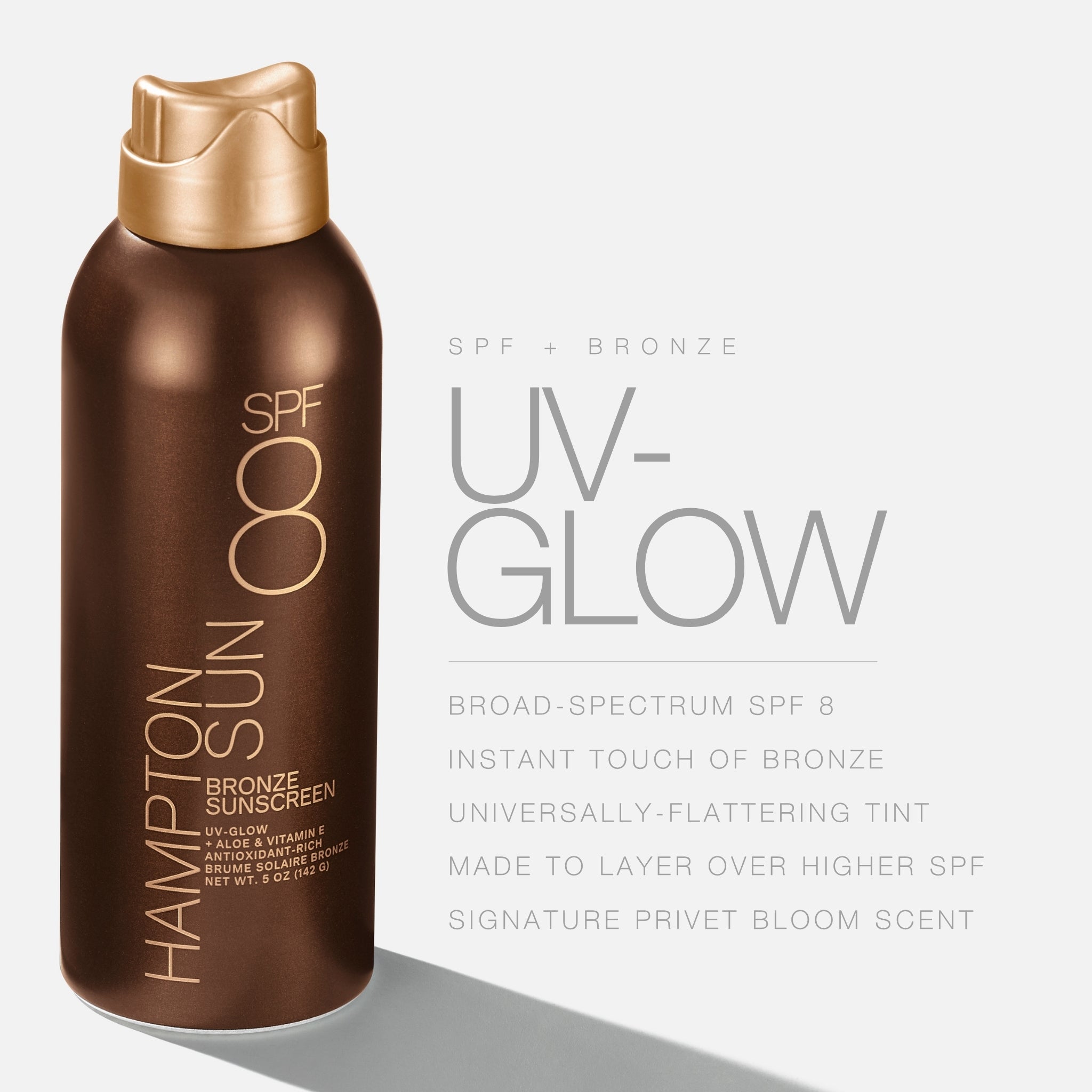 Hampton Sun Bronze Mist SPF 8 Sonnenspray Glow bronze