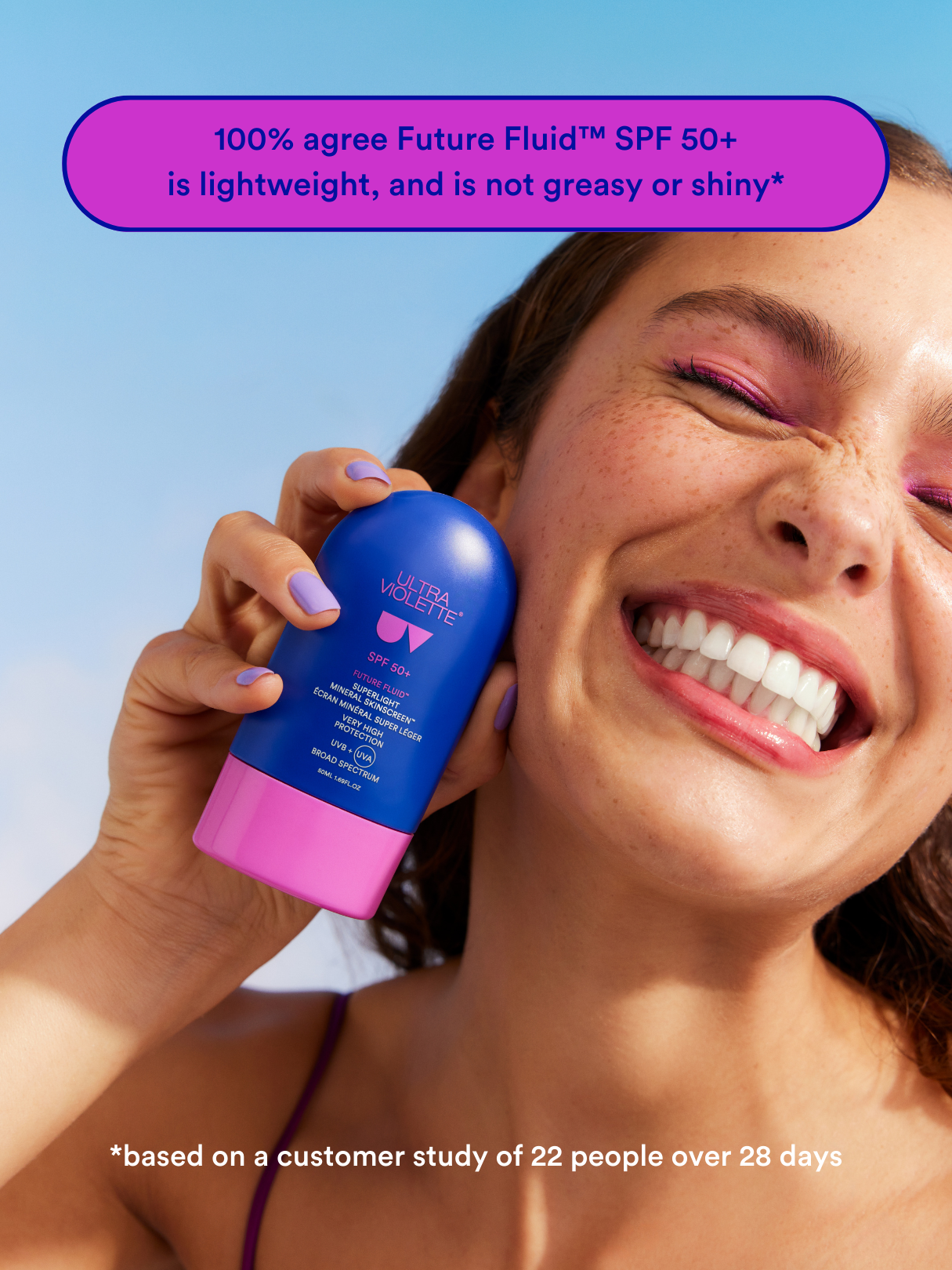 Ultra Violette Future Fluid Mineral Sonnencreme LSF 50+ 50 ml