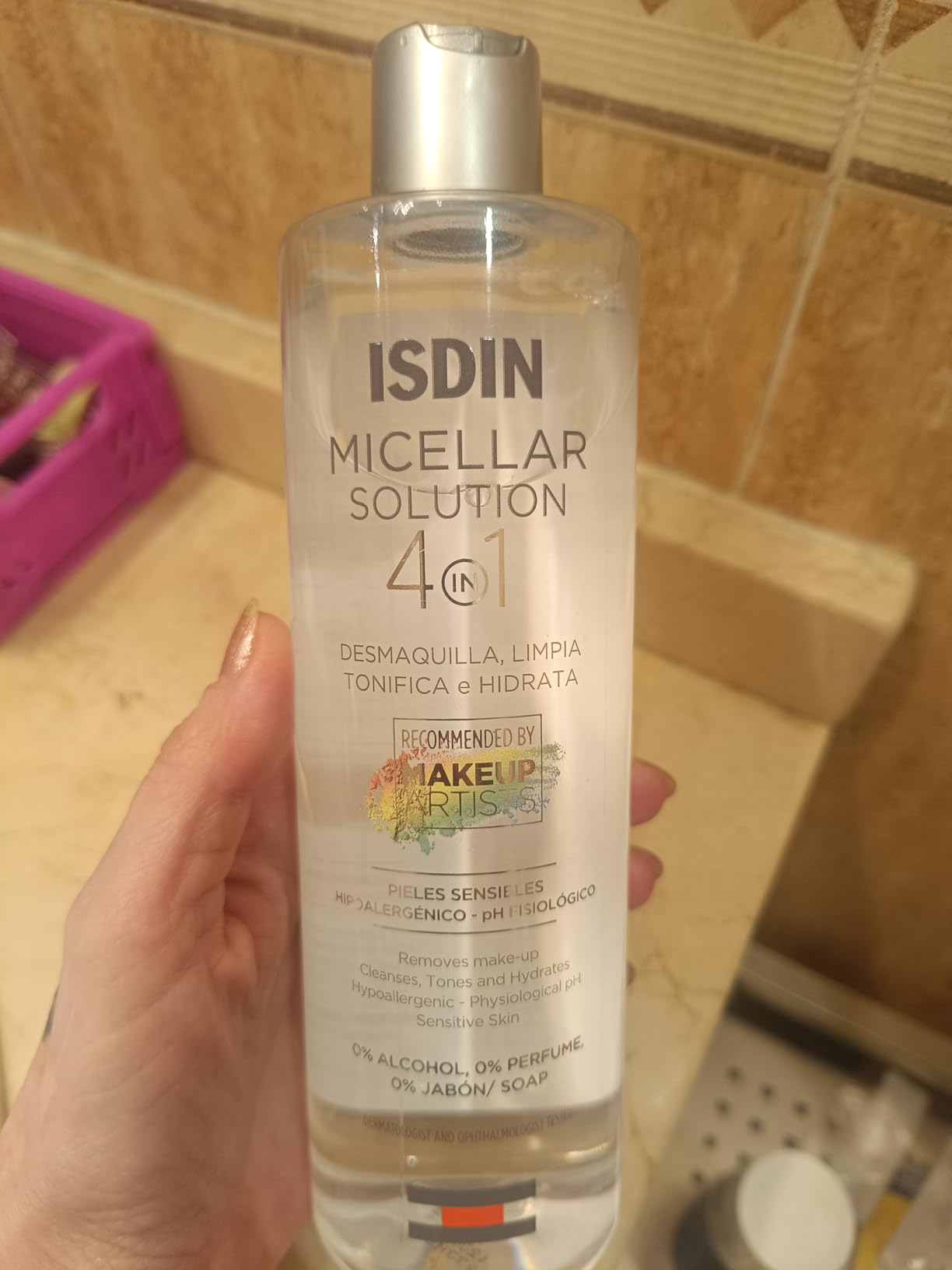 ISDIN Micellar Solution Mizellenwasser 400 ml 4-in-1