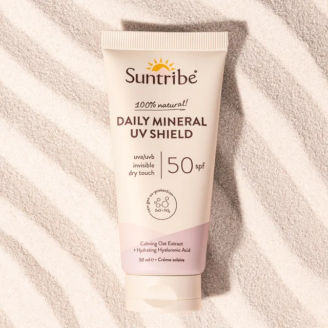 Suntribe UV Shield Gesichts-Sonnencreme LSF 50 matt
