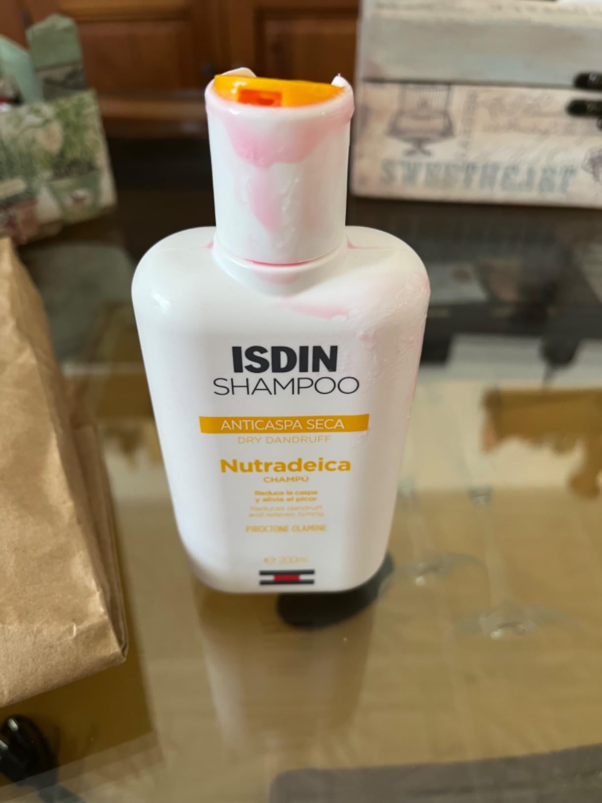 ISDIN Nutradeica Shampoo 200 ml gegen trockene Schuppen