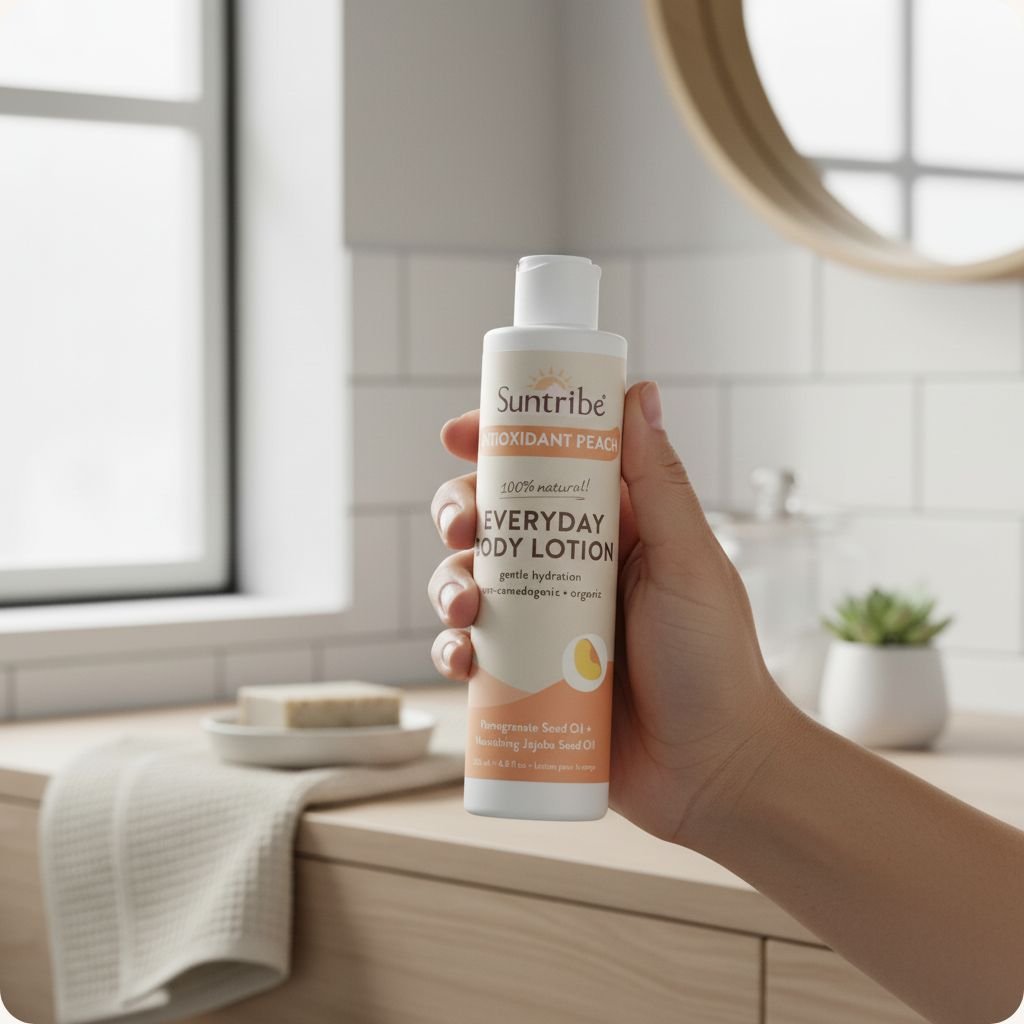 Suntribe Antioxidant Peach Dusch- und Pflegeset Pfirsich
