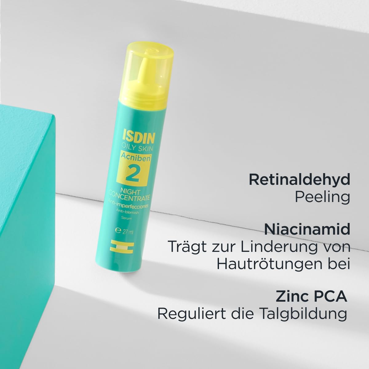 ISDIN Acniben Night Concentrate Serum 27ml fettige Haut