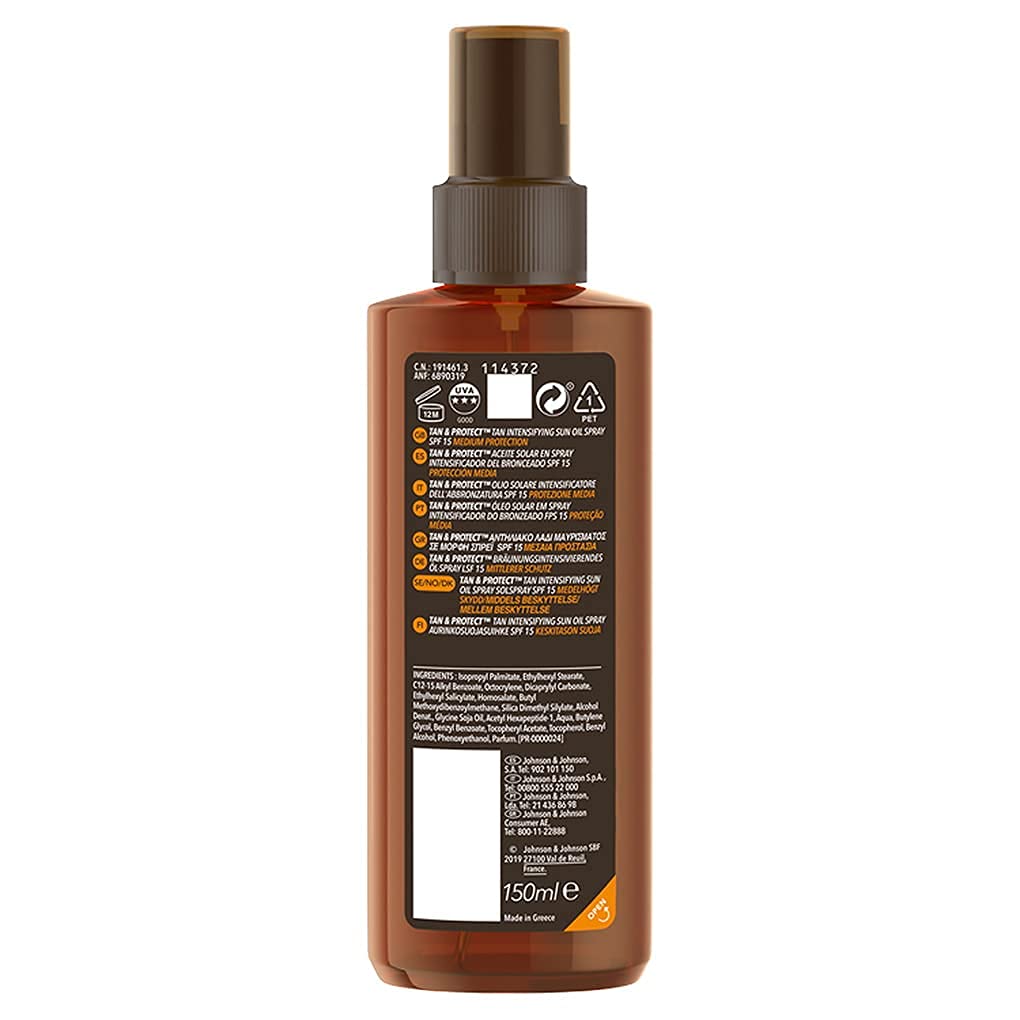 Piz Buin Tan & Protect Ölspray LSF 15 2x150 ml Bräune