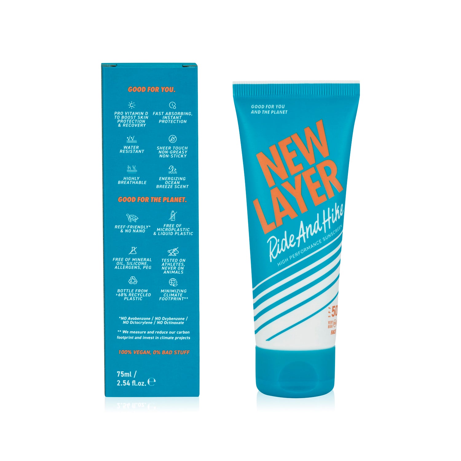 NEW LAYER Pro Vitamin D Gesichtssonnencreme LSF 50+