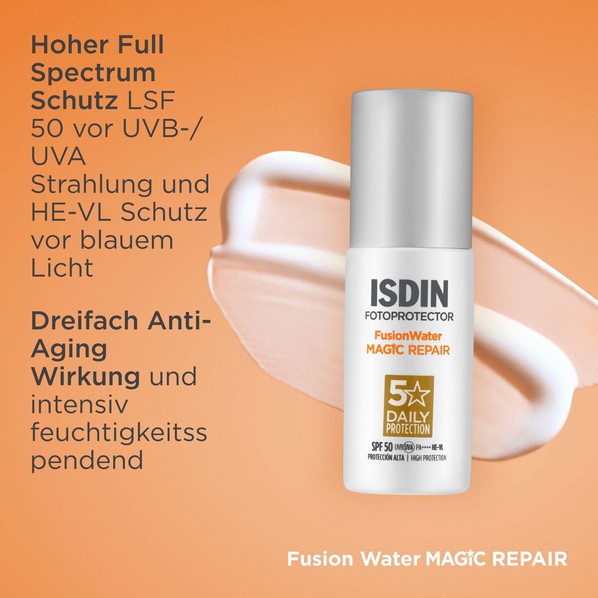 ISDIN FotoUltra Age Repair Sonnencreme LSF 50 FW Make-up