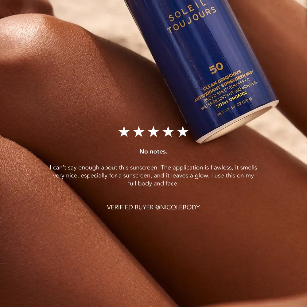 Soleil Toujours Clean Conscious Body Mist Sonnenspray LSF 50