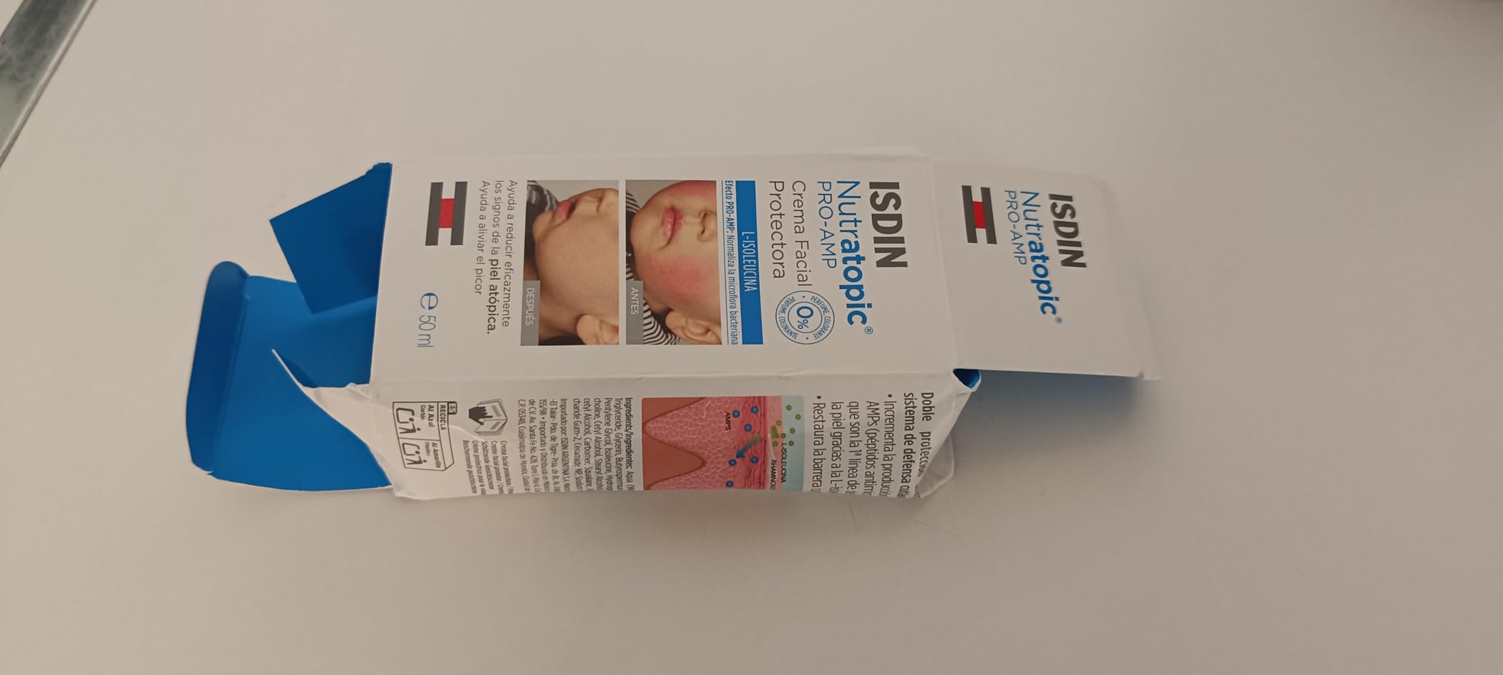 ISDIN Nutratopic Pro-AMP Gesichtscreme 50ml atopische Haut