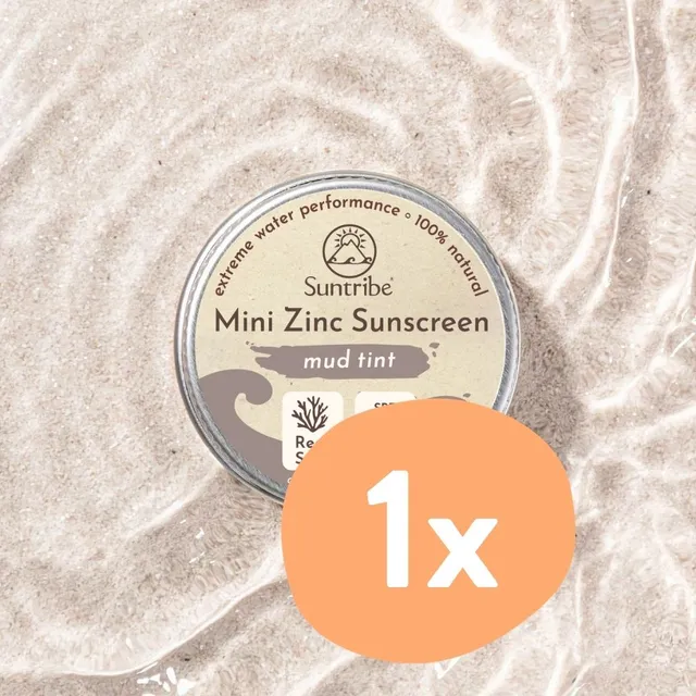 Suntribe Mini Zinc Sonnencreme LSF 50 Cocoa Tint 15 g
