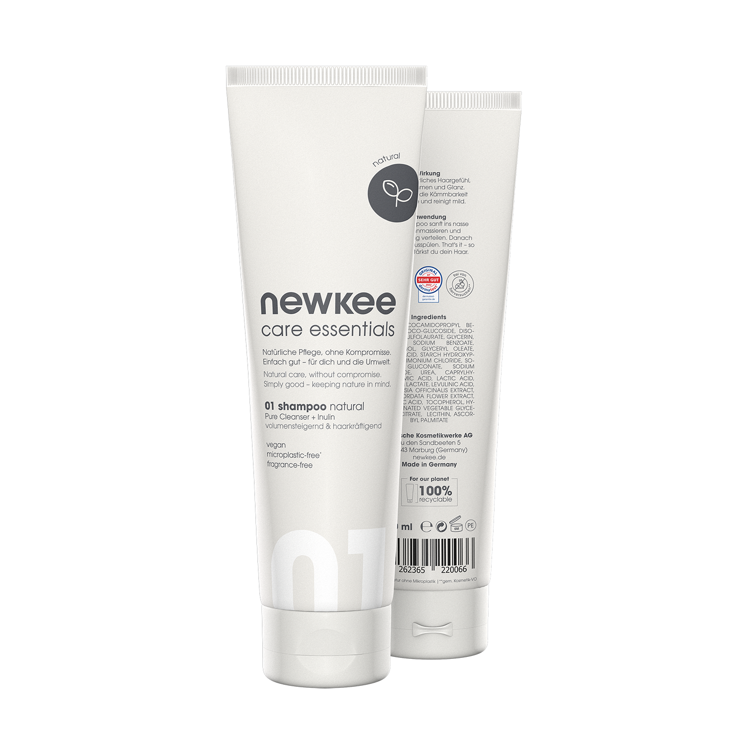 newkee shampoo natural Shampoo mit Panthenol