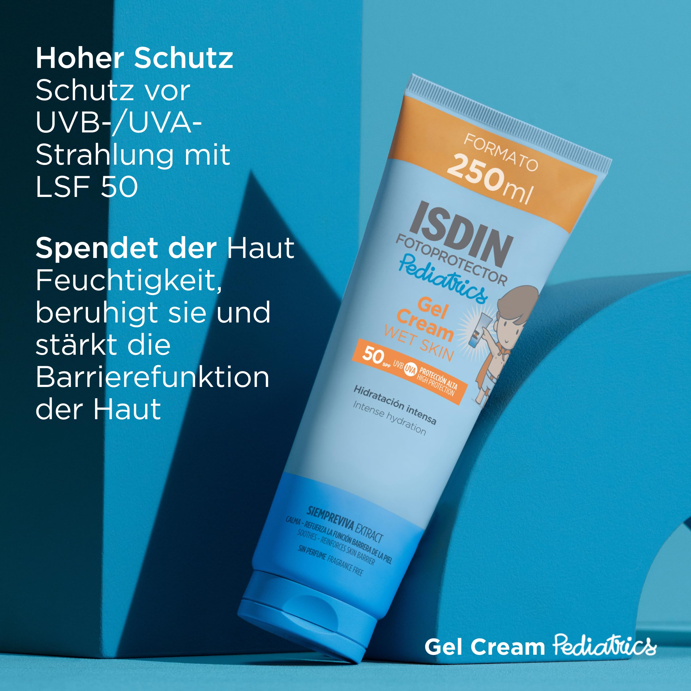 ISDIN Fotoprotector Pediatrics Gel-Creme LSF50 250ml Kinder