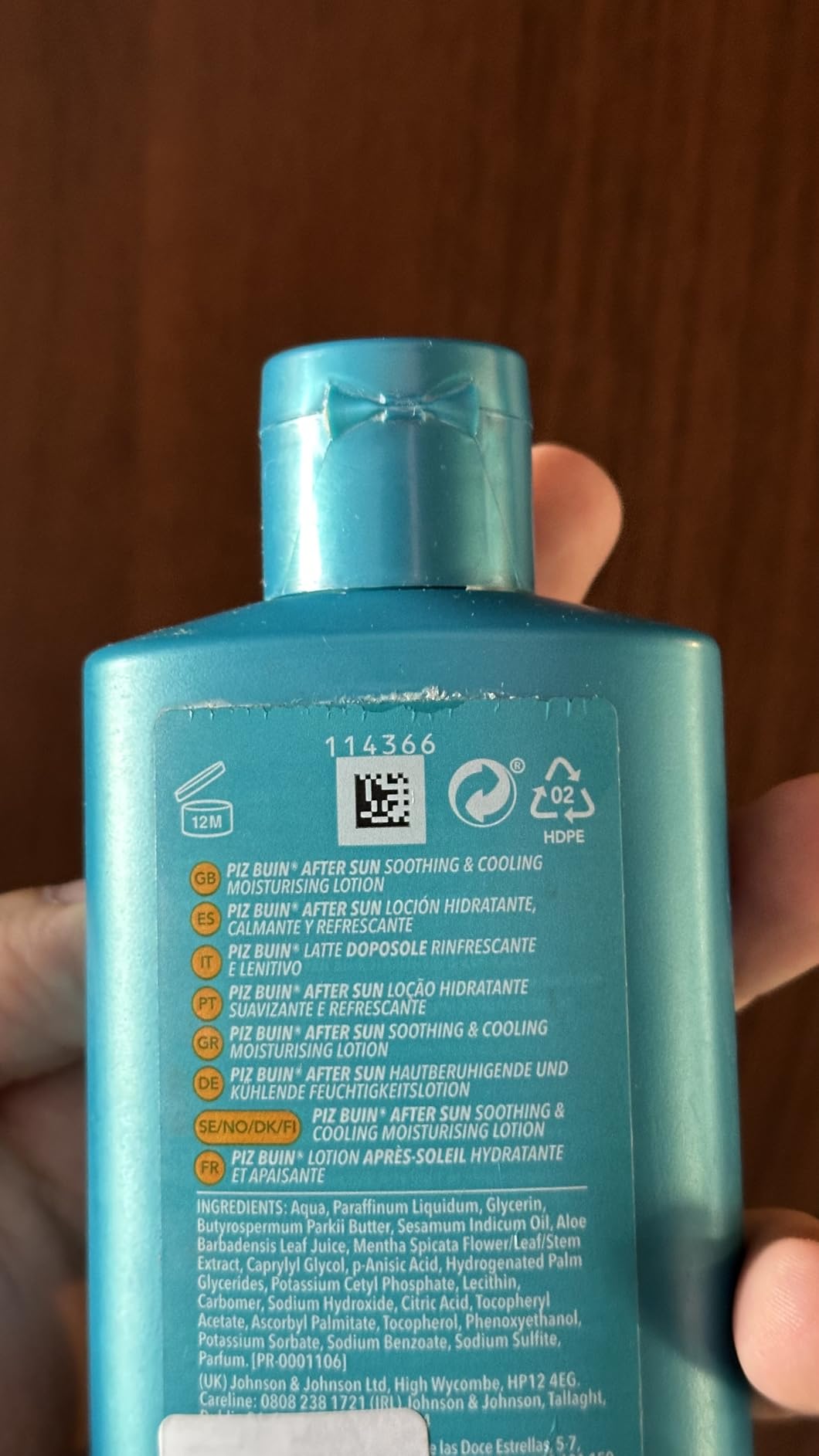 Piz Buin After Sun Soothing Cooling After Sun Lotion 200 ml