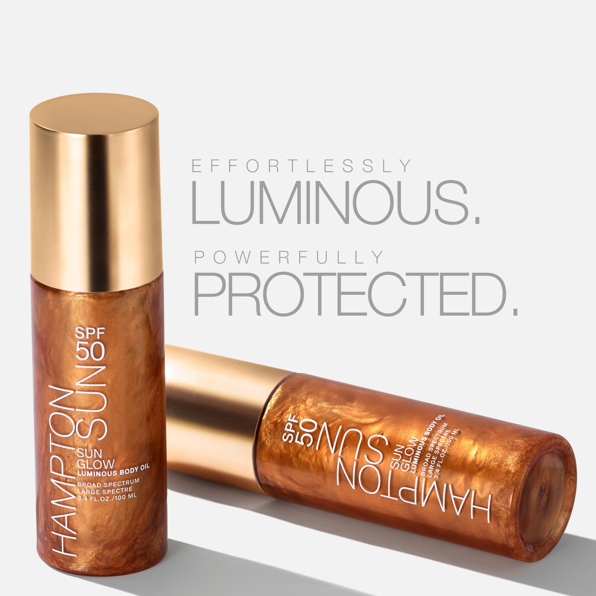 Hampton Sun SPF 50 Sun Glow Sonnenschutzöl mit Glow