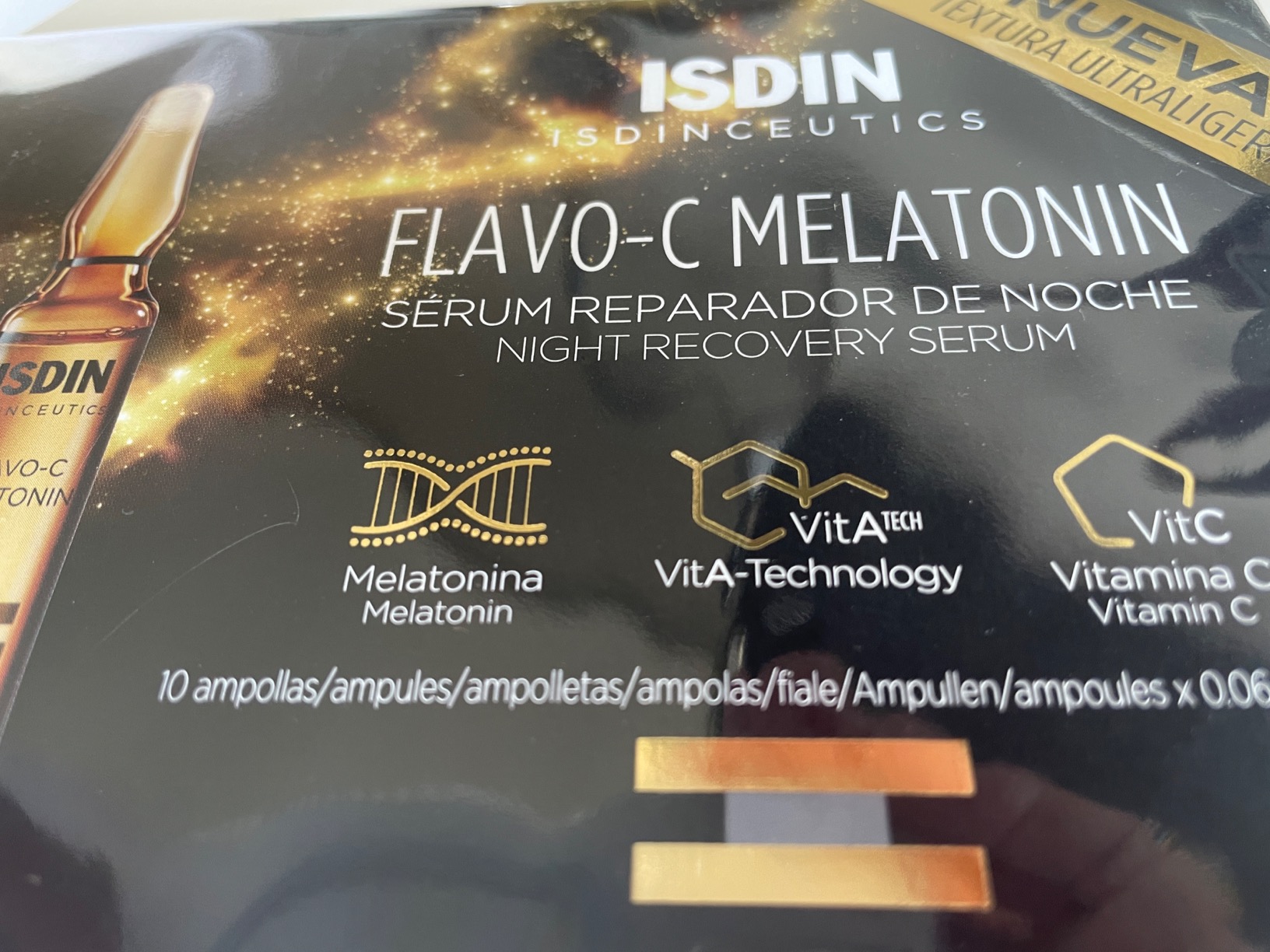 ISDIN Isdinceutics Flavo-C Melatonin Nachtserum 60ml Anti-Aging