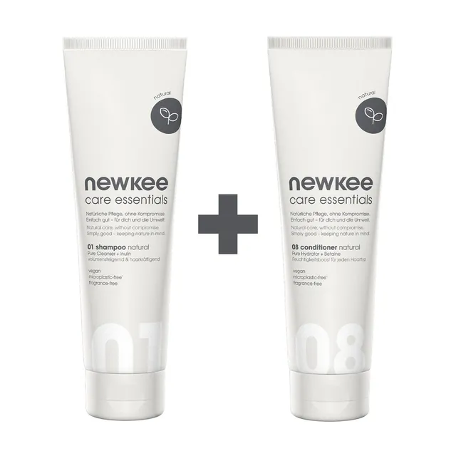 newkee Hair Care Bundle Shampoo + Conditioner Set silikonfrei