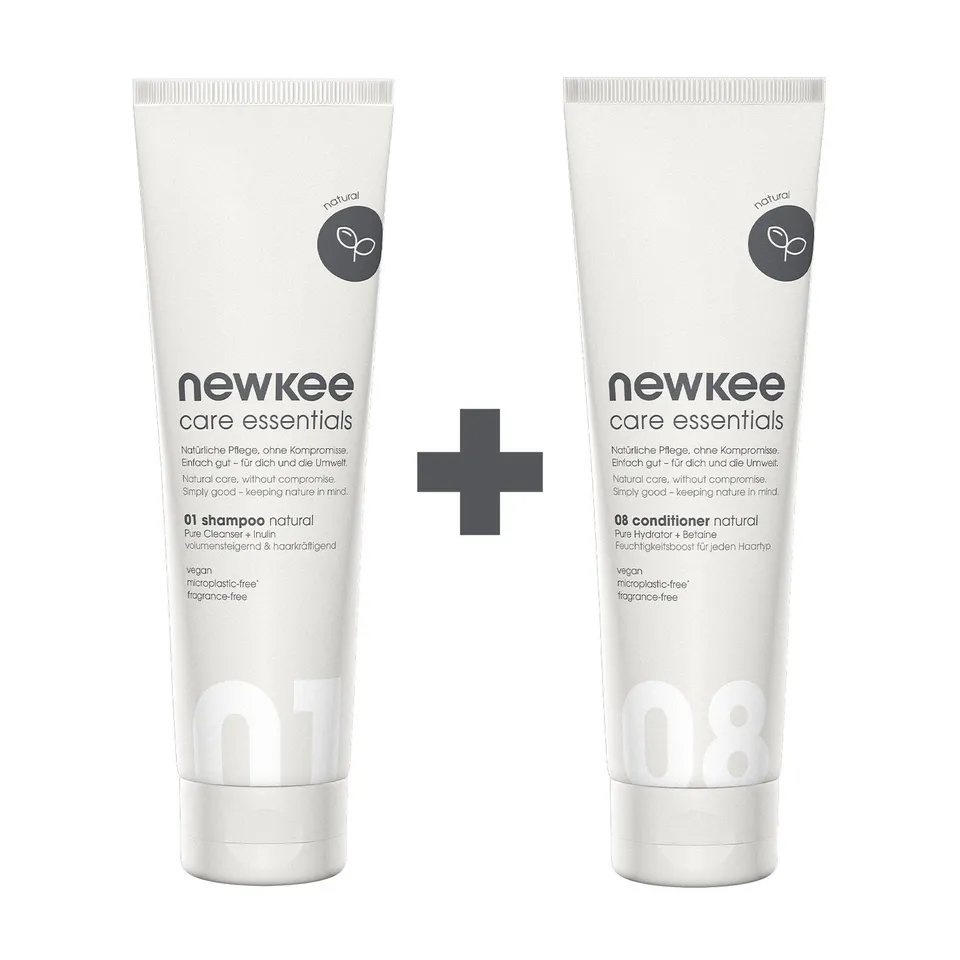 newkee Hair Care Bundle Shampoo + Conditioner Set silikonfrei
