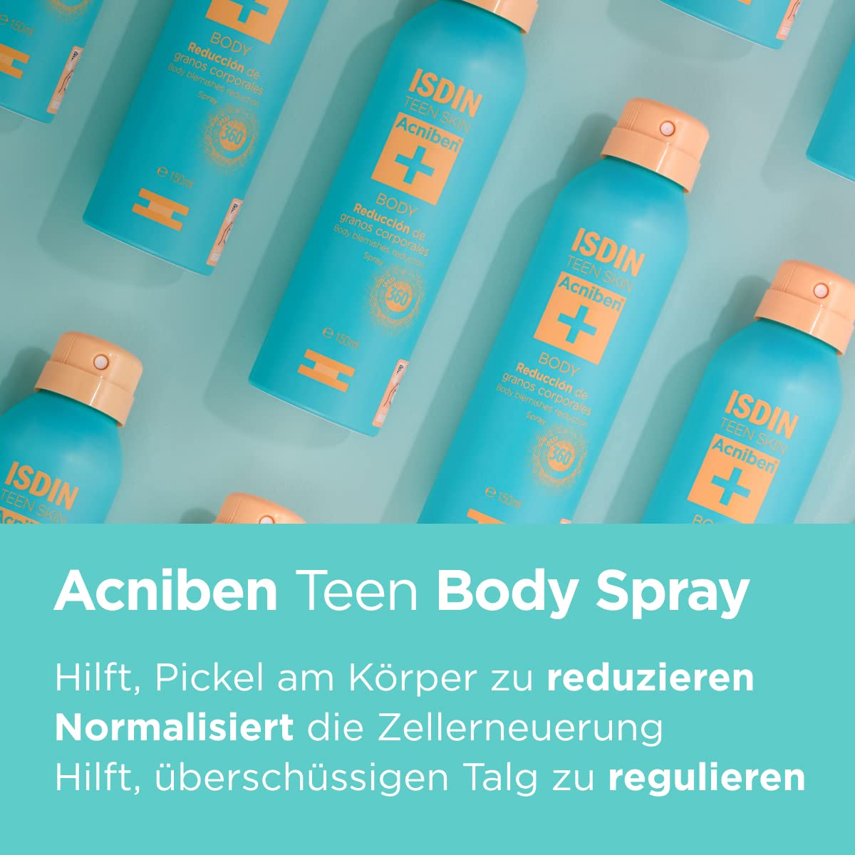 ISDIN Acniben Body Spray Körper Akne-Behandlung trocknend
