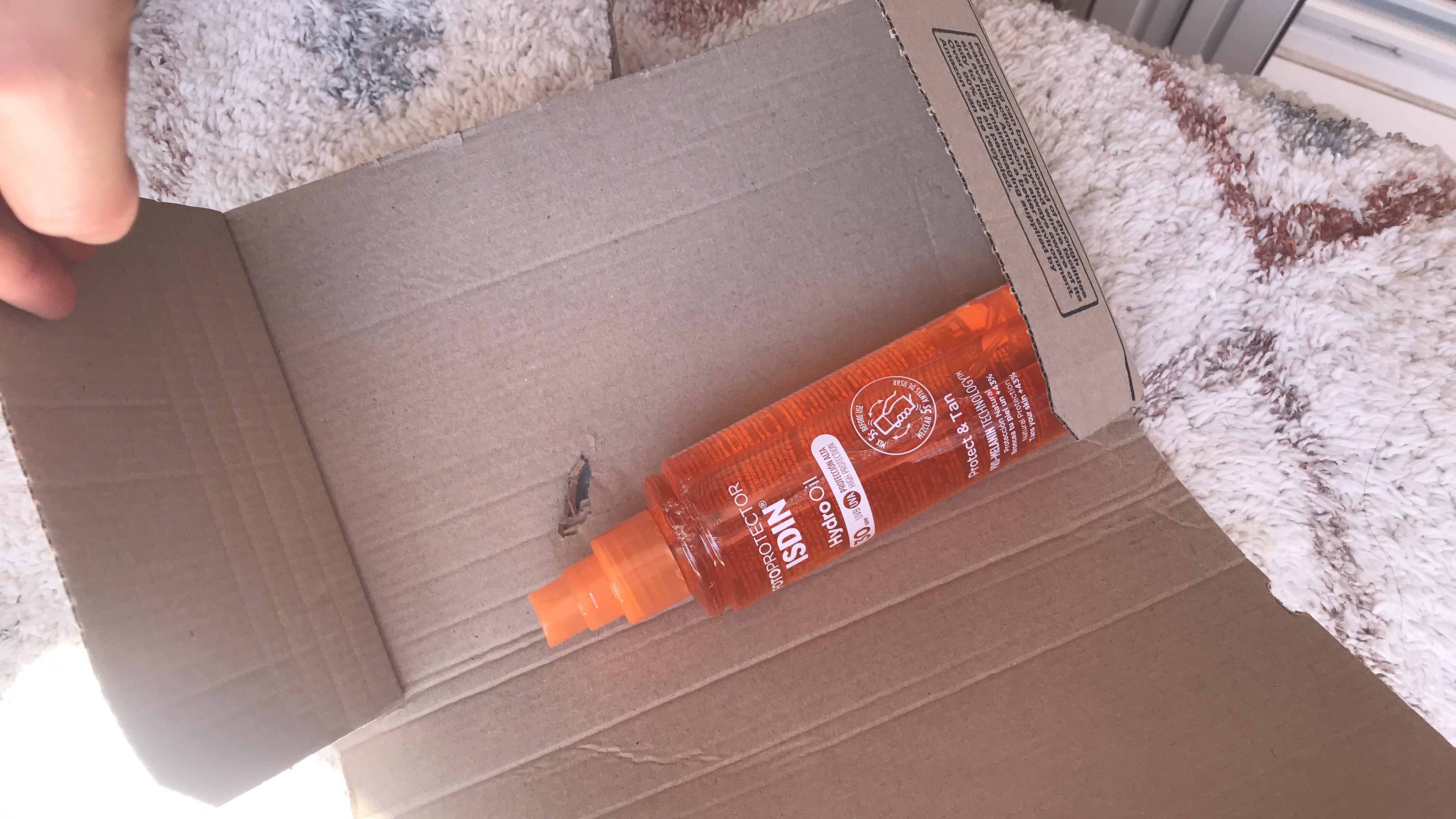 ISDIN Hydro Oil LSF 30 Sonnenspray 200 ml Bräunung