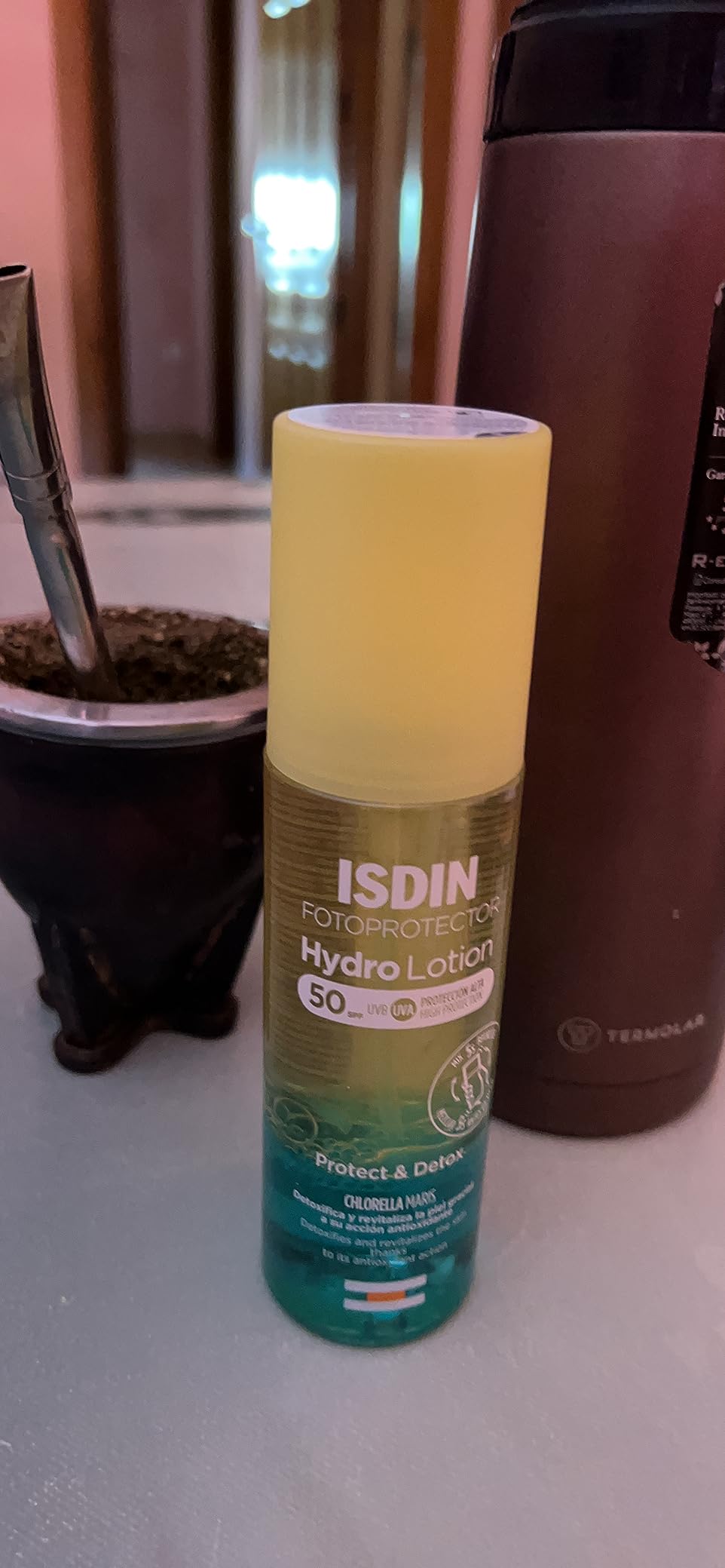 ISDIN Hydrolotion Sonnenschutz LSF 50 Körper 200 ml biphasisch