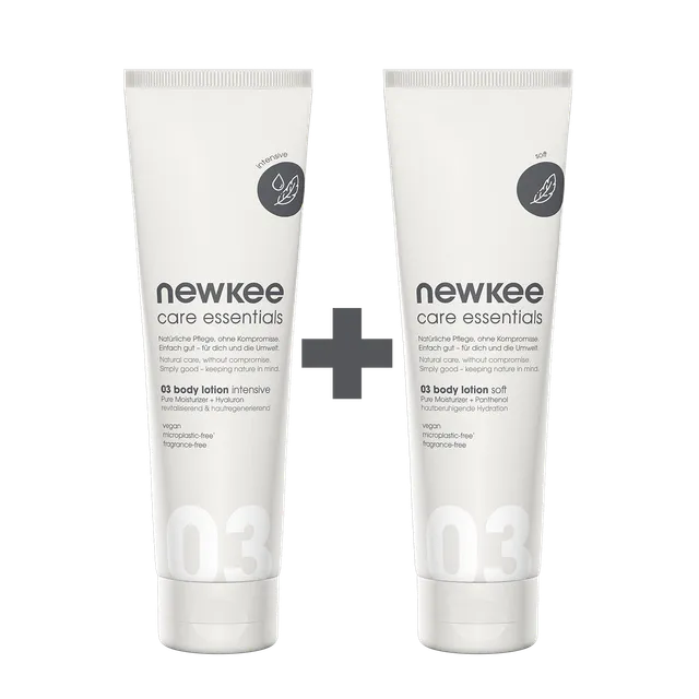 newkee body lotion bundle Körperlotion-Set 2-teilig